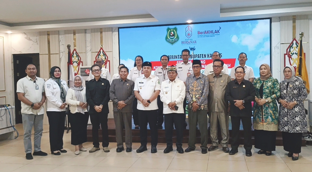 Bupati Kapuas Terima Kunker Komisi I DPRD Kalteng, Bahas Optimalisasi PAD