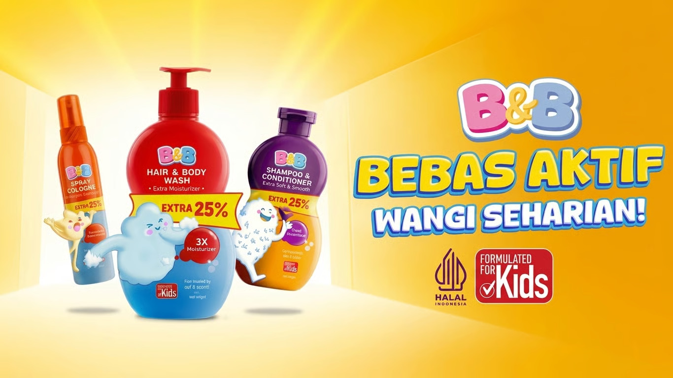 Mengapa Anak Punya Wangi Favorit? Ini Cerita di Balik Wangi B&B yang Menemani Anak Aktif Seharian