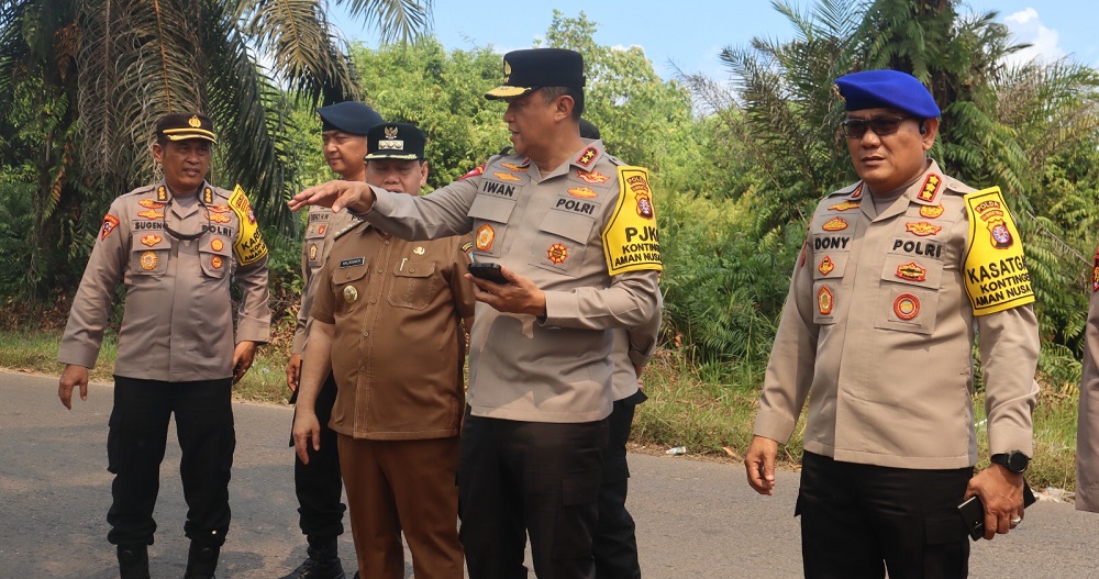 Kapolda Kalteng Ingatkan Warga Kotim, Ancaman Karhutla Masuk Fase Krusial