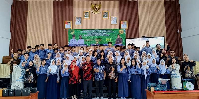 Disdagperin Edukasi Siswa Soal Ukuran dan Timbangan