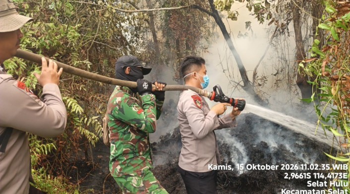 Karhutla di Kapuas Capai 4.242 Hektare, Pemadaman Terus Dilakukan