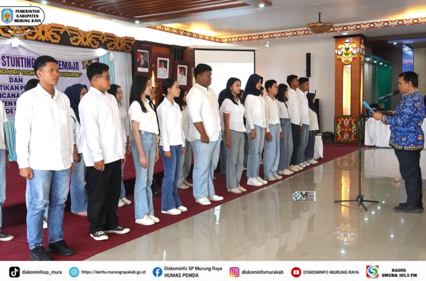 Seminar Cegah Stunting dan Pelantikan Forum GenRe Mura 2026–2030