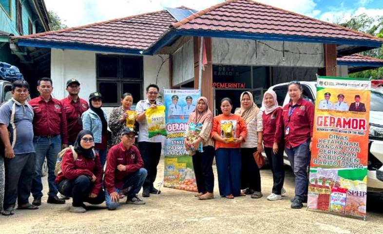 DKPP Barito Utara Gelar GEPAMOR, Warga Rahaden Antusias 