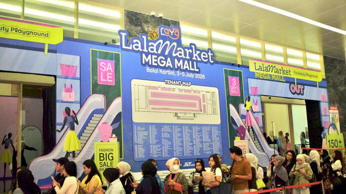 Hadir di Lala Market Vol.11, Bank Raya Dorong Transaksi Digital Praktis untuk Ribuan Fashion Enthusiasts