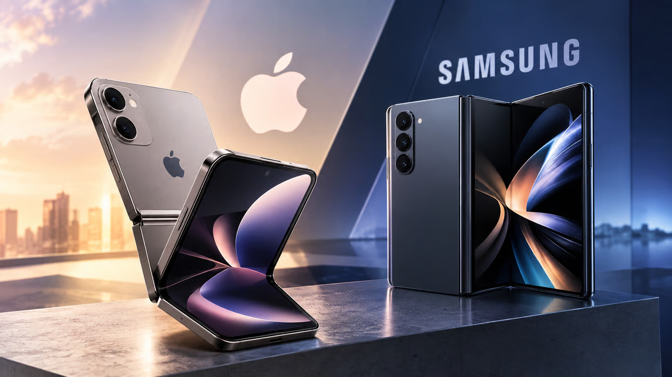 Apple Masuk ke Pasar Foldable, Bisakah iPhone Duo Menyaingi Samsung?