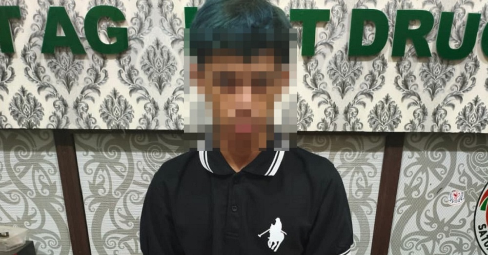 Lagi Santai di Barak di Kurun, Pria Ini Dicokok Satresnarkoba Polres Gunung Mas, Barbuknya Tujuh Paket Sabu-sabu