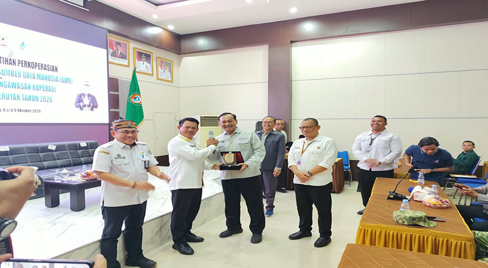 Buka Diklat Koperasi, Bupati Seruyan Tekankan Pentingnya Tata Kelola Profesional