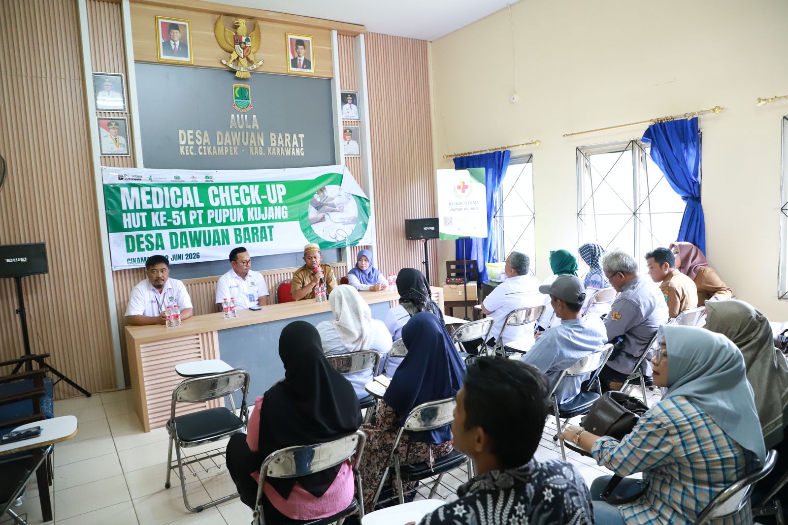 Pupuk Kujang Bangun Budaya Preventif dan Petakan Tren Kesehatan Warga Melalui MCU Gratis Massal di Tiga Desa