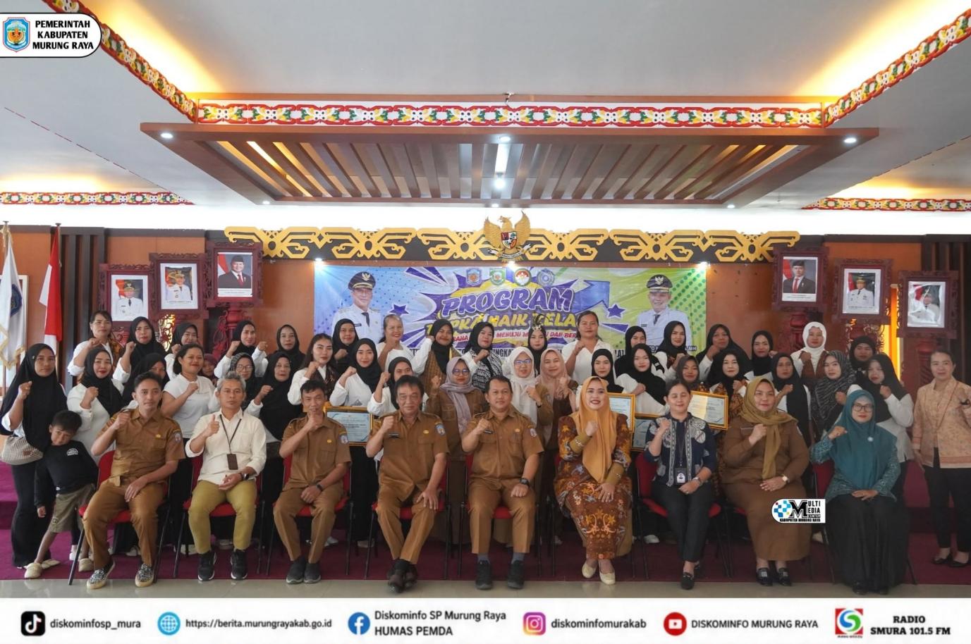 Program UPPKA Naik Kelas Resmi Ditutup di Murung Raya