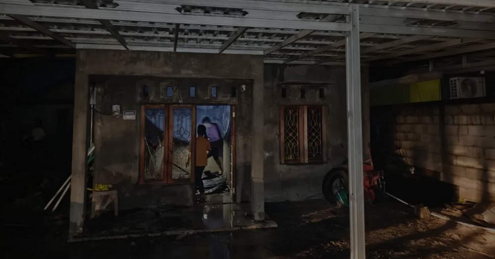 Kebakaran Rumah di Kereng Bangkirai, Sempat Terdengar Suara Ledakan