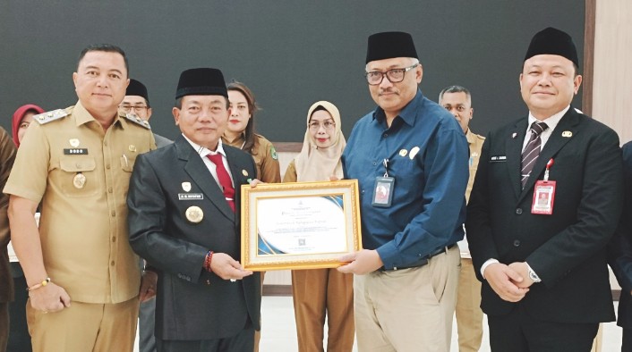 Pemkab Kapuas Terima Penghargaan BKN atas Penerapan Manajemen Talenta