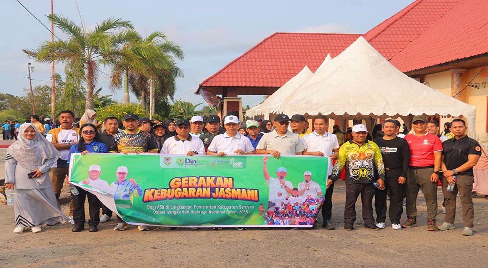 Peringati Haornas 2026, Wabup Seruyan Ajak ASN Terapkan Pola Hidup Sehat