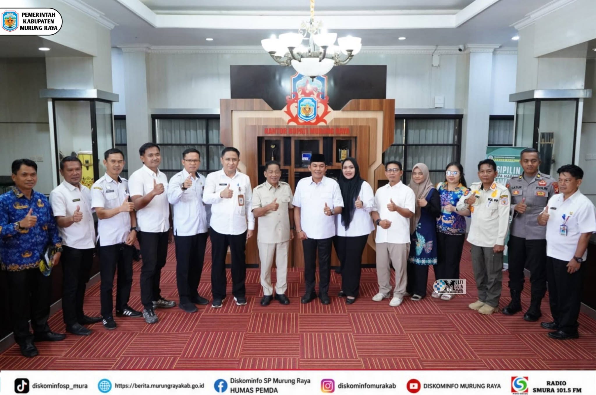 Bupati Heriyus Matangkan Persiapan MTQ VIII KORPRI Kalteng