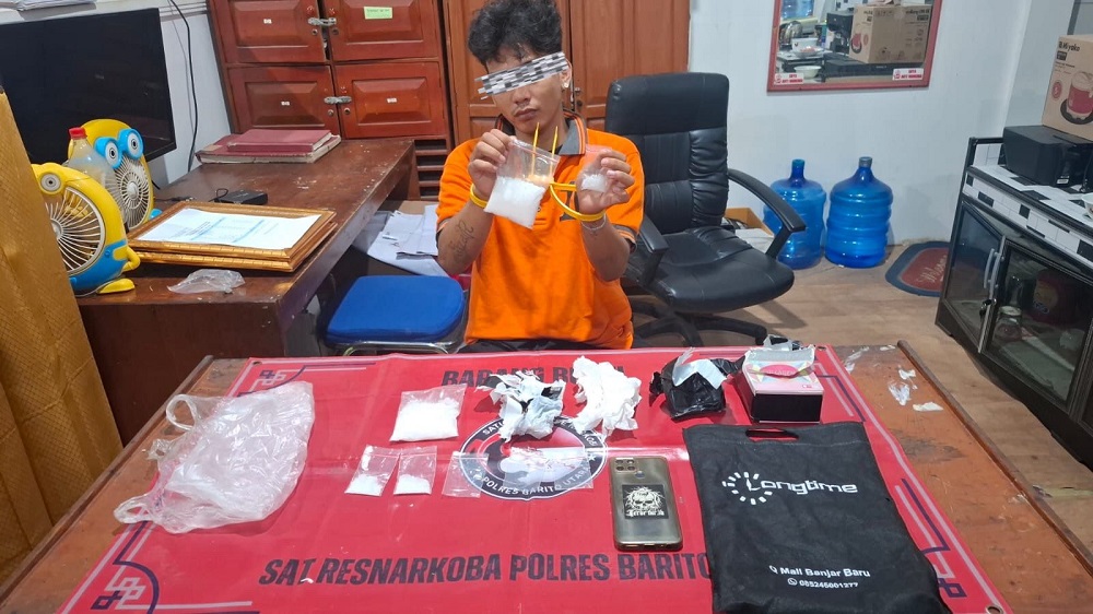 Tengah Malam di Lembah Durian, AF Dicokok Polisi dengan Sabu-sabu 200 Gram