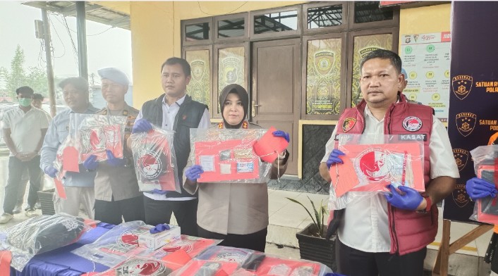 Kasus Narkotika di Kapuas Meningkat, September 9 Kasus dengan Barang Bukti 150,03 Gram Sabu