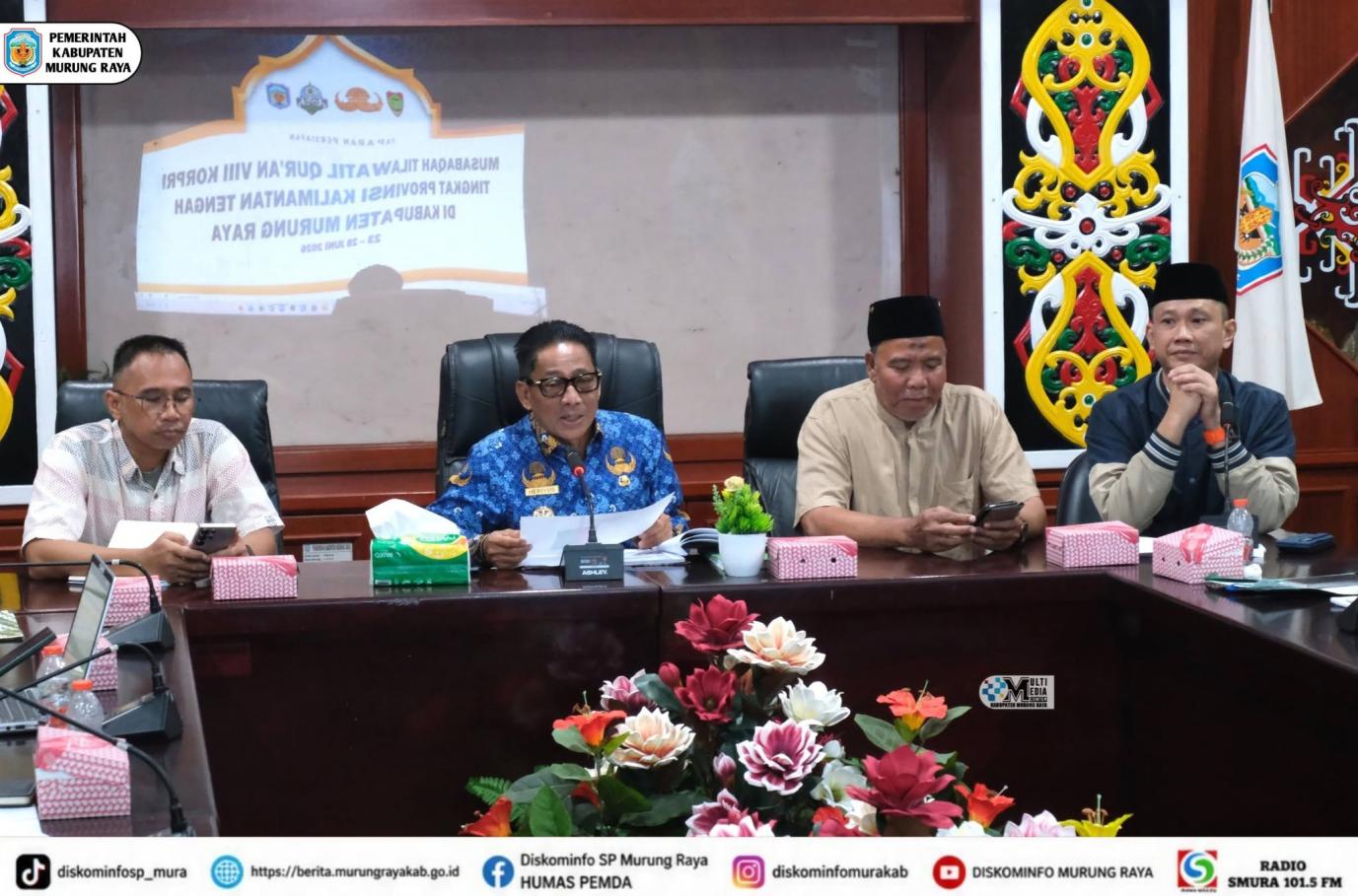 Heriyus Pimpin Persiapan MTQ KORPRI VIII, Siap Jadi Tuan Rumah