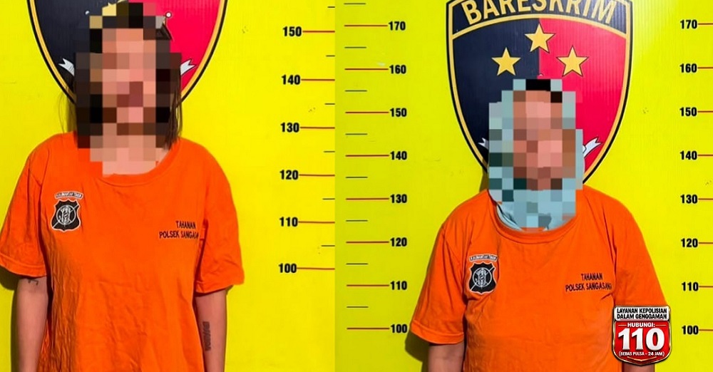 Keroyok dan Colok Mata Korban, Dua Perempuan Sangasanga Diringkus Polisi