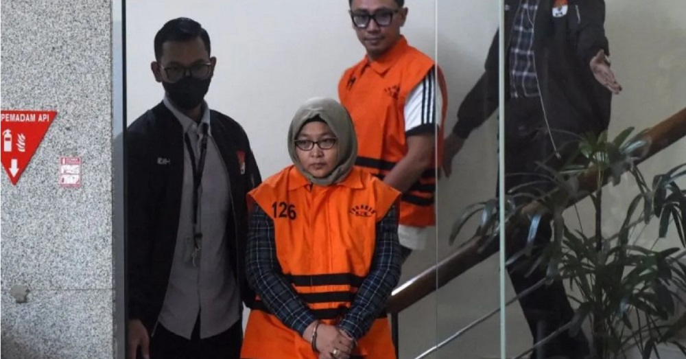 Jadi Tersangka Kasus Korupsi Bupati, Titin Rita Lestari Tuding Pimpinan BPK Terima Suap
