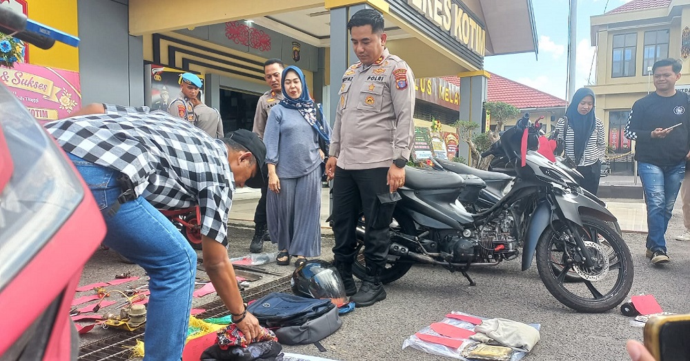 Terungkap! Begini Modus RS Bobol Toko Pakaian di Pasar Sejumput Kotim