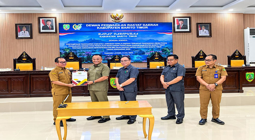 DPRD dan Pemkab Bartim Sepakati Raperda Pariwisata dan Hak Disabilitas 