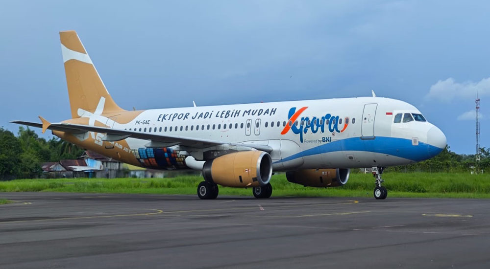 Sejarah Baru! Airbus A320 Resmi Mendarat di Sampit, Bupati Kotim Targetkan Lonjakan Investasi