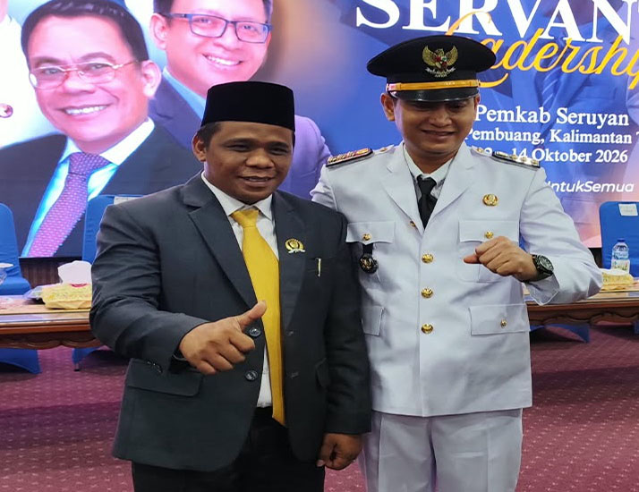 Optimalkan Birokrasi, DPRD Seruyan Apresiasi Langkah Bupati Pelantik 106 Pejabat 