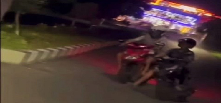 Tidak Kapok, Pelaku Balap Liar Buka Sirkuit Baru di Kawasan UPR 