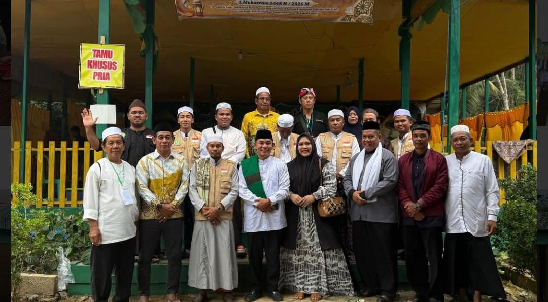 Dina Maulidah Hadiri Peringatan Tahun Baru Islam di Baras Kuning