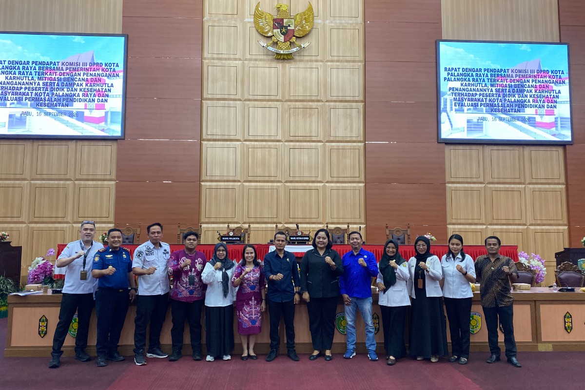 ISPA dan PJJ Jadi Sorotan DPRD Palangka Raya