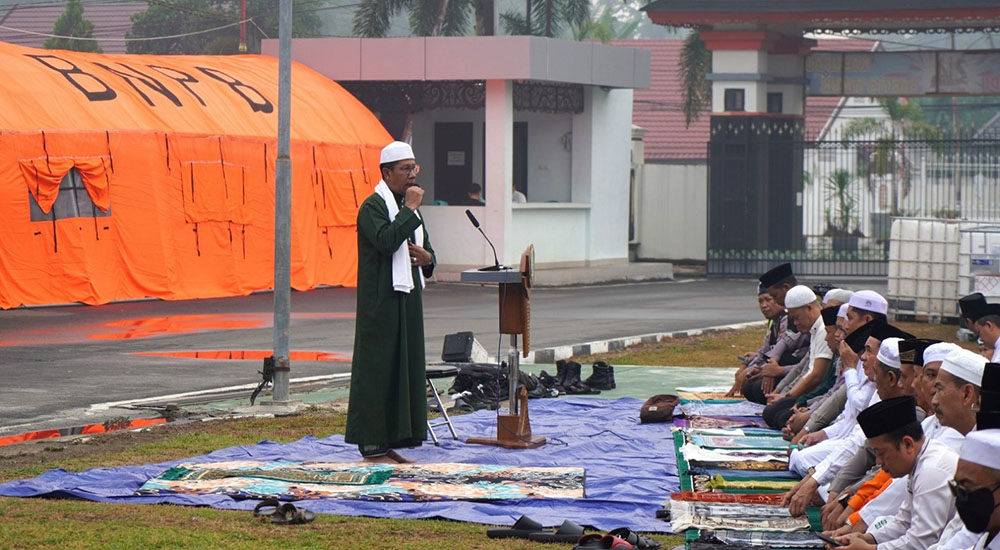 Pemkab Bartim Gelar Salat Istisqa, Berikhtiar Memohon Hujan untuk Padamkan Karhutla