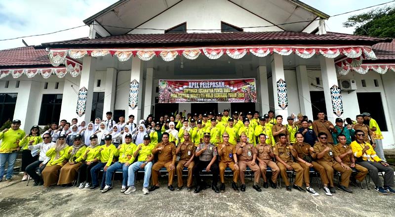 Teweh Baru Lepas 160 Kontingen ke Festival Budaya IMBT 2026