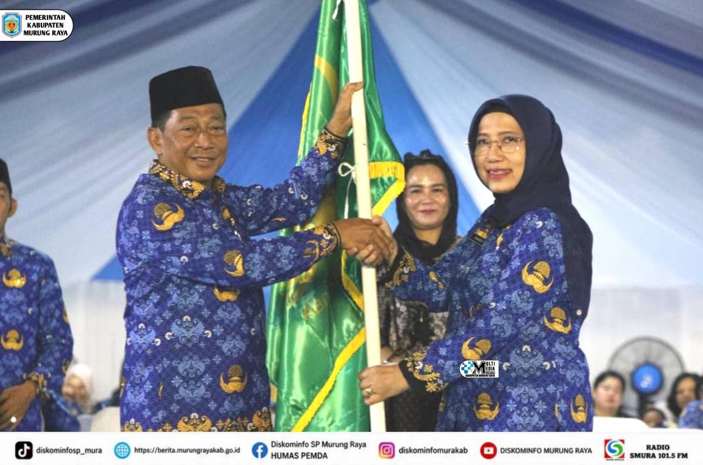 Mura Juara Umum, Penutupan MTQ KORPRI Meriah