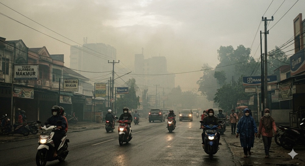 Prakiraan Cuaca Kalteng Hari Ini: Gawat! Udara Kabur Kembali Payungi Seluruh Kabupaten Kota
