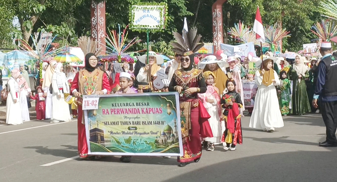 Pawai 1 Muharram Meriah, Bupati Ajak Masyarakat Tingkatkan Keimanan dan Kepedulian Sosial