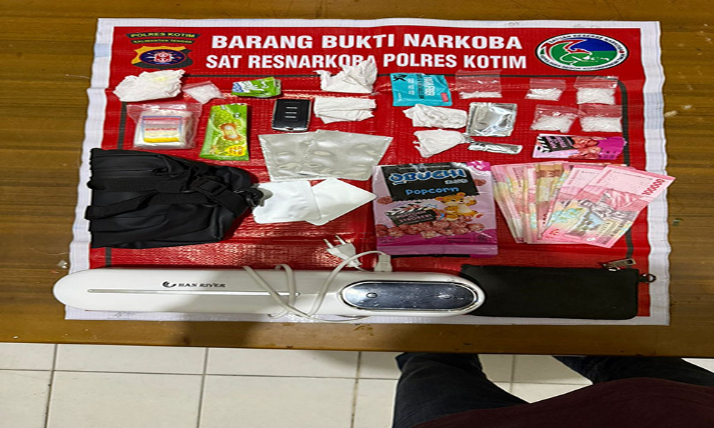 Dua Pemuda Ditangkap di Ketapang, Satresnarkoba Polres Kotim Sita 18,2 Gram Sabu