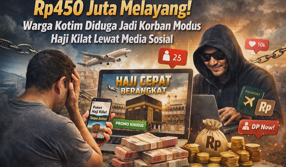 Begini Kronologi Warga Kotim Tertipu Haji Kilat, Duit Rp450 Juta Pun Melayang