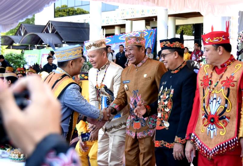 Wakil Bupati Barito Utara Hadiri Hari Jadi Palangka Raya