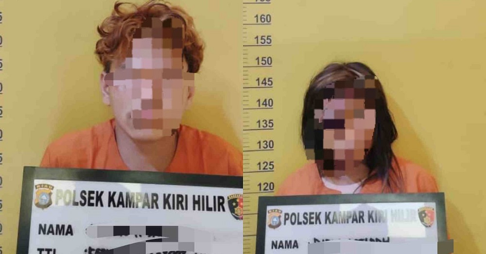 Kompak Nyuri Motor, Pasangan Kekasih Ini Juga Kompak Mendekam di Rutan Polisi