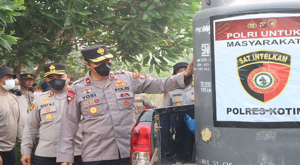 Api Jadi Ancaman, Sumber Air Diperkuat untuk Percepat Penanganan Karhutla Kotim