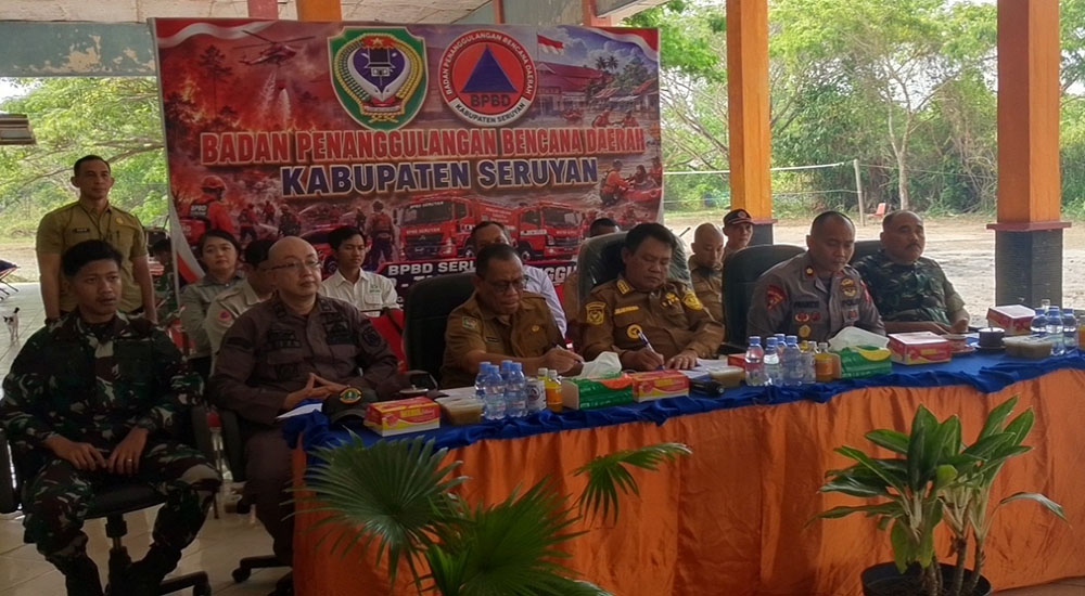 Cegah Karhutla di Musim Kemarau, Pemkab Seruyan Petakan Wilayah Rawan dan Siagakan Personel