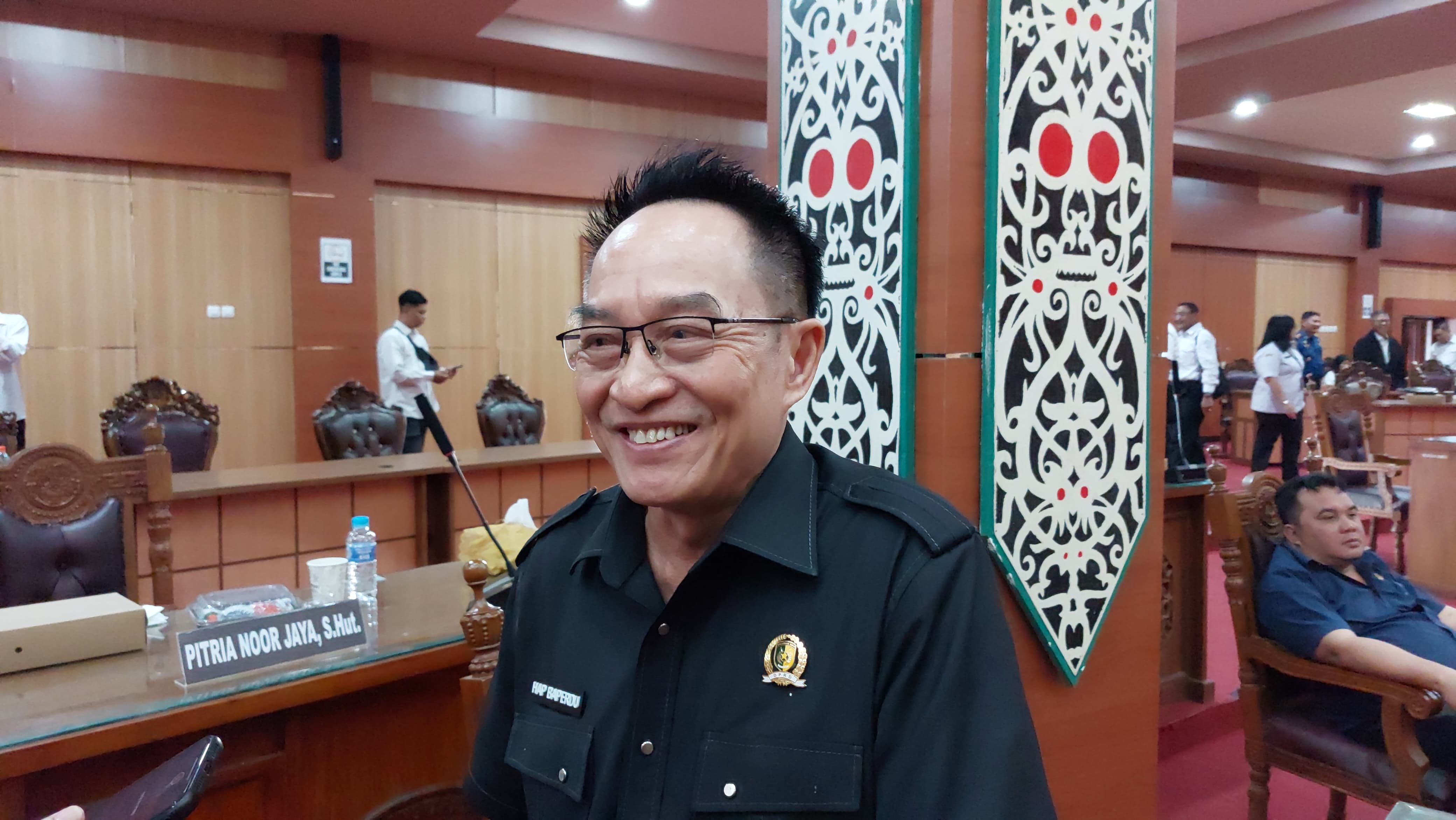 Hap Baperdu Soroti Kualitas Jalan Lingkungan