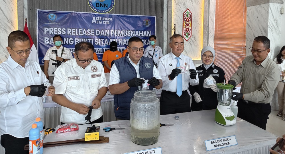 Begini Kronologis Pengungkapan Bandar Narkotika Lintas Provinsi Jaringan Murung Raya