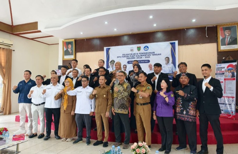 Forum PLKP Kalteng Resmi Dilantik, Fairid Tekankan Peningkatan SDM