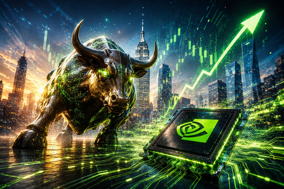 Nvidia Bikin Wall Street Makin Bullish, Demam AI Dorong Optimisme Investor