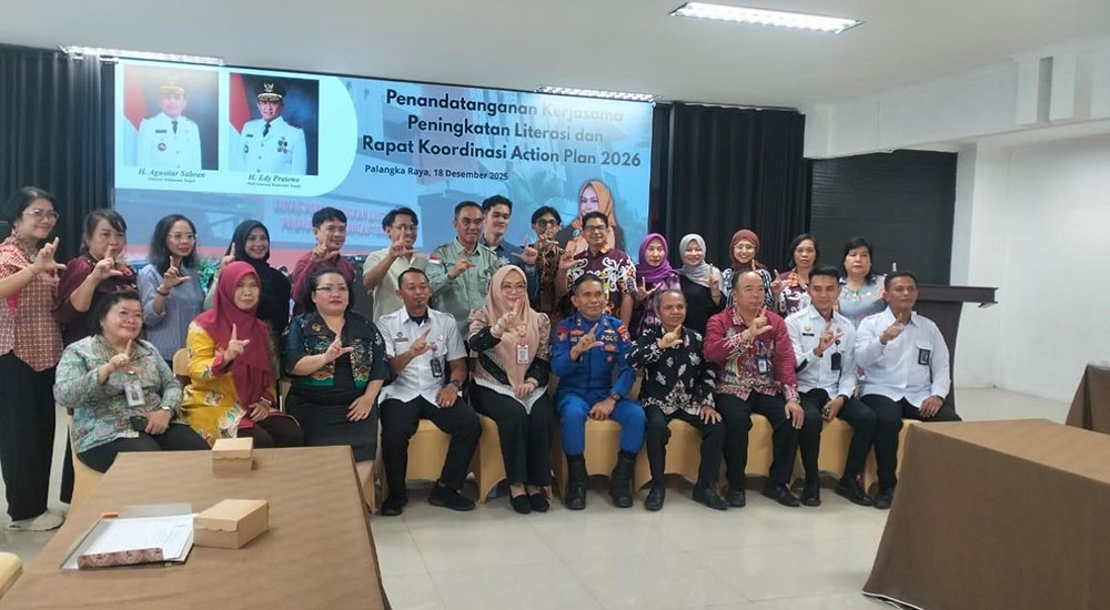 Tren Positif Literasi: Kunjungan Perpustakaan Daerah Kalteng Melonjak 178,65%