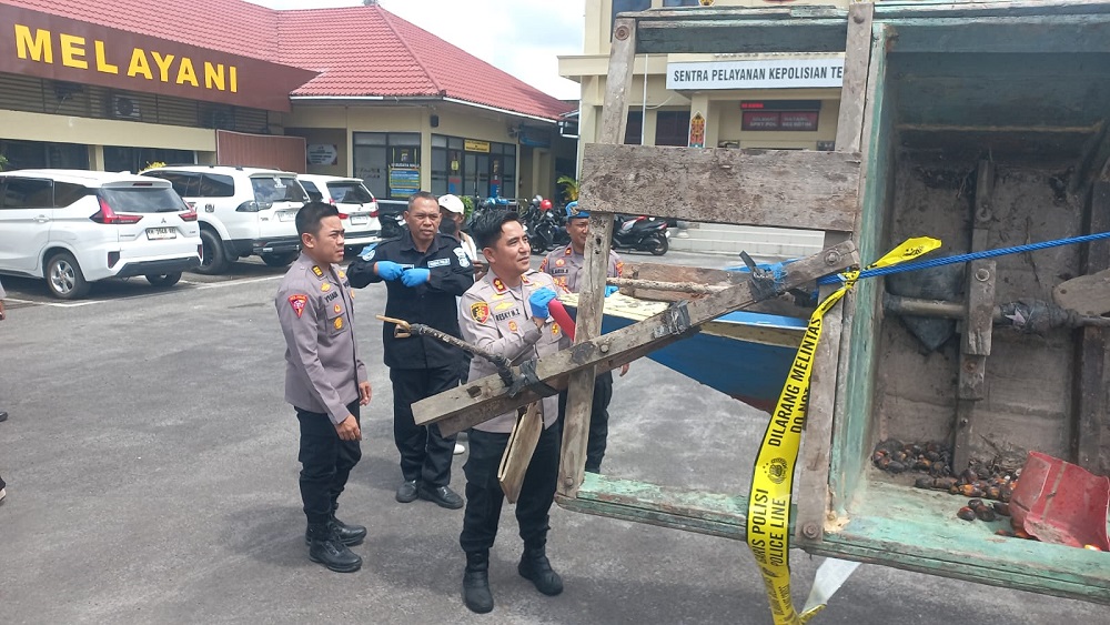 Ninja Sawit Makin Menjadi-jadi, Puluhan Orang Ditangkap Polres Kotawaringin Timur