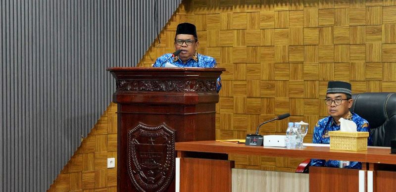 Bupati Shalahuddin Lepas Kafilah MTQ VIII Korpri Barito Utara