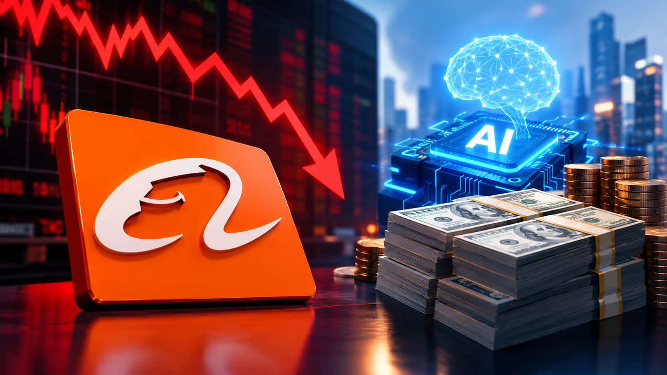 Saham Alibaba Anjlok 10%, Investor Soroti Aksi Penggalangan Dana US$10,2 Miliar untuk AI