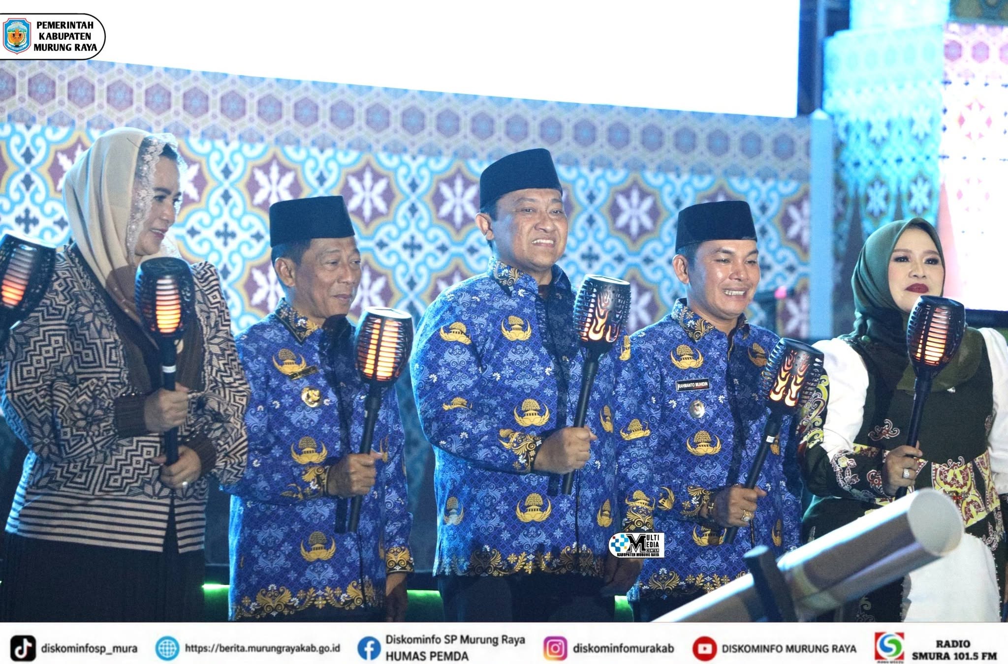MTQ VIII KORPRI Kalteng Resmi Dibuka di Murung Raya