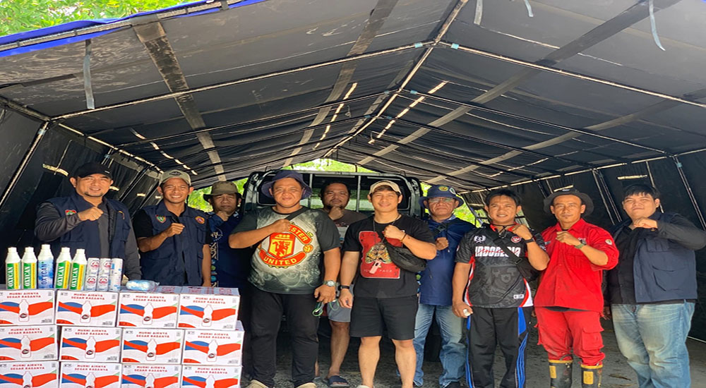Karang Taruna Kalteng Salurkan Bantuan Oksigen hingga Tenda Lapangan untuk Relawan Karhutla